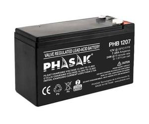 Batteria Phasak PHB 1207 per UPS/UPS 7.2Ah 12V