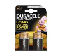 Batteria Pila Alcalina Mezzatorcia C Duracell PLUS POWER MN1400 in blister da...