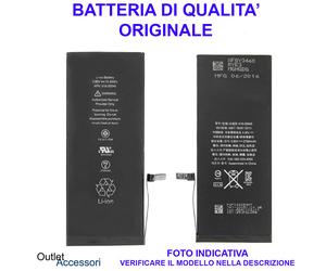 Batteria Pila Interna Qualità oem ORIGINALE Apple Iphone 6S 616 00036 00033 APN
