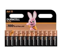 Batteria pila stilo alcalina Duracell Plus 100 12pz