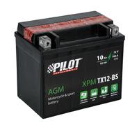 BATTERIA PILOT 12V Pilot AGM - 10 Ah -160 A KAWASAKI Zephyr 750 01/96 12/99