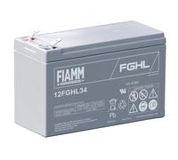 Batteria piombo 12V 9Ah 10 Ah FIAMM 12FGHL34 ricaricabile 5 anni Faston 6,35