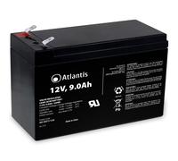 BATTERIA PIOMBO 12V 9AH ERMETICA VRLA RICARICABILE UPS GRUPPI CONTINUITÀ SICUREZ