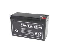 Batteria Piombo Acido, AGM 12V 7Ah Ricaricabile, Terminali T1, per Allarmi, Videosorveglianza, UPS, Dimensioni 151x65x94mm