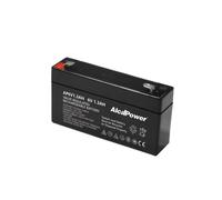 Batteria Piombo Ricaricabile Ermetica 6V 1,3Ah AGM Utensili Allarme UPS Giochi