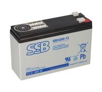 Batteria Piombo Sbh 200-12 Compatibile B.B.Batteria HR6-12 Csb HR1224WF2