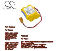 Batteria PLC Cameron Sino 2400mAh 6.0V per controller logici programmabili serie Fanuc 18-T Controller robot