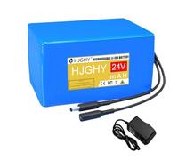 Batteria portatile al litio da 24 V per esterni per l'accumulo di energia | Batteria al litio sostitutiva da 12.000 mAh, 15.000 mAh o 18.000 mAh per luci LED (uso domestico ed emergenza)