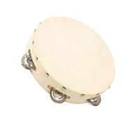 Batteria Portatile In Legno Ingranaggio A Percussione Campane Metalliche Tamburello Adatto Per L'educazione Musicale E Le Esibizioni Palcoscenico Tamburo Portatile A Mano Per Lezioni