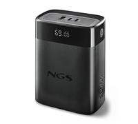 Batteria portatile NGS TWIX 30 30000mAh 140W PD 3.1 PPS QC 3.0 LED nera