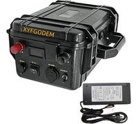 Batteria portatile per esterni da 12 V, 80 Ah, 120 Ah, 150 Ah e 200 Ah, batteria al litio 24 V, 60 Ah, 100 Ah, batterie propulsione con caricatore per motore da 720 W a 2400 W
