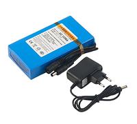Batteria portatile, ricaricabile, agli ioni di litio, CC 12 V, 9800 mAh, CC1298A con presa