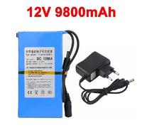 Batteria portatile ricaricabile, agli ioni di litio, DC 12V 9800mAh DC1298A