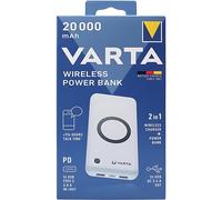 Batteria portatile Varta Powerbank 20.000mAh 2xUSB A 1xUSB C Wireless