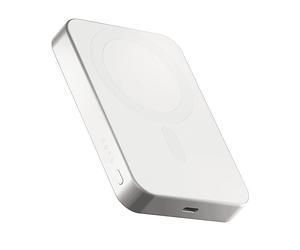 BATTERIA PORTATILE ZENS Pro 1 Slim - 1 Porta USB-C - Carica Wireless - Compatibile MagSafe - Universale 10000 mAh, Bianco