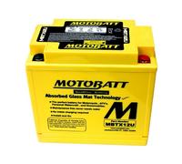 Batteria potenziata MBTX12U Motobatt Yuasa YB12BB2 YTX12BS YTX14BS
