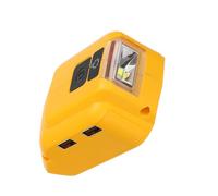 Batteria Power Inverter, Power Source Adapter, Batteria Converter Generator, 4,13 x 3,15 x 2,76 pollici DC Outlets e 2 porte USB, ideale per e trucchi, affidabile per la ricarica