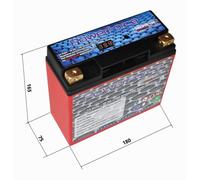 Batteria Powerforce Graphene Motor Sport GRFN30-700 da 30 Ah e 700 Amper di Spun