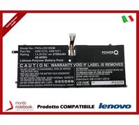 Batteria PowerQ per Lenovo ThinkPad X1 Carbon 3100 mAh 14.8V P/N 45N1070 Nero
