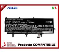 Batteria PowerQ per Asus GX701G 4850 mAh 15.4V P/N 0B200-03140100 Nero