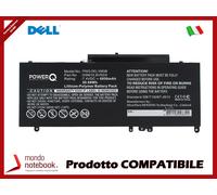 Batteria PowerQ per DELL Latitude 14 5000 6850 mAh 7.4V P/N 079VRK Nero