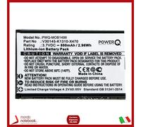 Batteria PowerQ per Gigaset GL390 800mAh 3.7V P/N V30145-K1310-X470