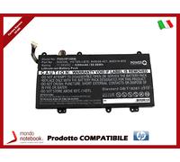 Batteria PowerQ per HP 17t-u000 5200 mAh 11.55V P/N 849048-421 Nero