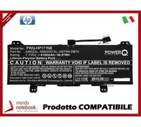 Batteria PowerQ per HP Chromebook 11 G6 6100 mAh 7.7V P/N 917679-241 Nero