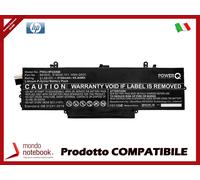 Batteria PowerQ per HP EliteBook 1040 G4 5700 mAh 11.55V P/N 918045-1C1 Nero