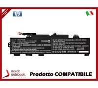 Batteria PowerQ per HP EliteBook 755 G5 4700 mAh 11.55V P/N 3RS08UT#ABA Nero