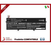 Batteria PowerQ per HP EliteBook X360 1040 G5 7200 mAh 7.7V P/N BL04056XL Nero