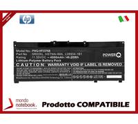 Batteria PowerQ per HP Envy x360 15-cn0000 4000 mAh 11.55V P/N HSTNN-IB8L Nero