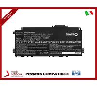 Batteria PowerQ per HP Pavilion 13-BB 3500 mAh 11.55V P/N HSTNN-DB9X Nero