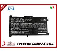 Batteria PowerQ per HP Pavilion x360 14-ba000 3500 mAh 11.55V P/N 916366-421 Ner