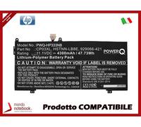 Batteria PowerQ per HP Spectre 13-ae006no X360 4300 mAh 11.1V P/N 929066-421 Ner