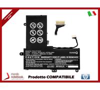 Batteria PowerQ per HP Thinkpad 11-AB000NA 3600 mAh 11.55V P/N 843536-541 Nero
