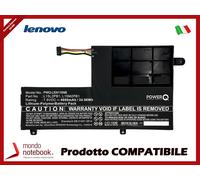 Batteria PowerQ per Lenovo Yoga 510 4600 mAh 7.6V P/N 5B10K84491 Nero