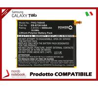 Batteria PowerQ per Samsung Galaxy Tab E Nook Edition 9.6 5000mAh 3.8V P/N EB-BT