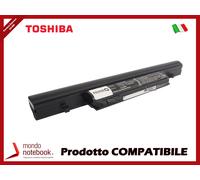 Batteria PowerQ per Toshiba Dynabook R751 4400 mAh 11.1V P/N PA3904U-1BRS Nero