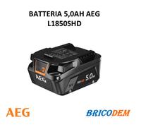 BATTERIA A LITIO L1850SHD VOLT 18 Ah 5,0 AEG