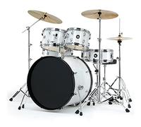 Batteria professionale per principianti con 5 tamburi e 3 piatti per appassionati di percussione