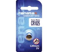 Batteria Renata CR1025 30mAh 3V - 2 Pieces