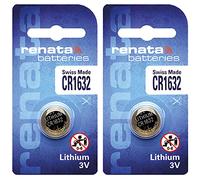 Batteria Renata CR1632 da 137mAh 3V - 2 Pieces