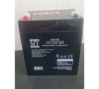 BATTERIA RICARICABILE 12V 4,5AH PER ALLARME ANTIFURTO LAMPADE TORCE EMERGENZA