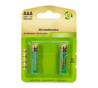 Batteria ricaricabile AA da 900 mAh e 1,2 V, in confezione da 2. Perfetto per dispositivi che richiedono energia affidabile e duratura. Facilita la ricarica e garantisce un'efficienza prolungata.