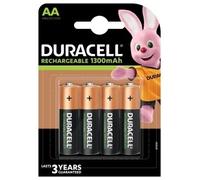 Duracell 4 LR06 1300mAh Batteria ricaricabile Nichel-Metallo Idruro (NiMH)