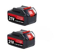 Batteria ricaricabile agli ioni di litio ad alta capacità da 21 V e 15000 mAh, compatibile con Makita, avvitatore elettrico a batteria, trapano avvitatore, utensile elettrico(2pcs)