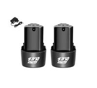 Batteria Ricaricabile Agli Ioni Di Litio Da 12 V E 3000 MAh Con Caricabatterie, Compatibile Con Avvitatori Elettrici/trapani/mini Smerigliatrici Angolari(2pcsCharger)