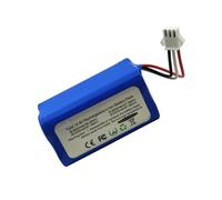 Batteria Ricaricabile Agli Ioni Di Litio Da 14,4 V E 14,8 V, 2600 MAh, Compatibile Con Ropo Glass, 2 Batterie Ricaricabili Agli Ioni Di Litio For Robot Aspirapolvere.(2600mAh)