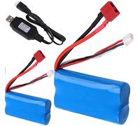 Batteria Ricaricabile Agli Ioni Di Litio Da 2 Pezzi 7.4V 2000Mah 2S 20C Connetto